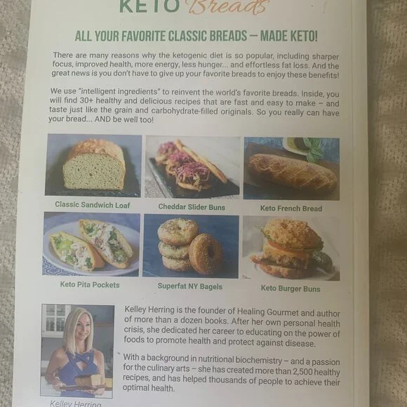 Keto Bread Cookbook - Picture 3 of 3